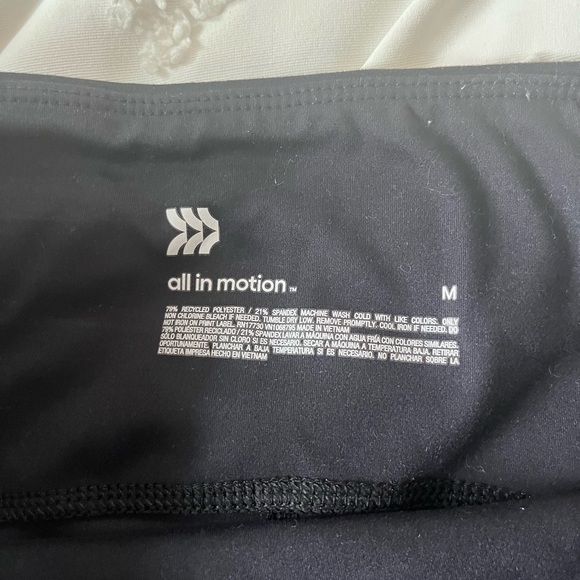 Black biker shorts - Picture 1 of 2